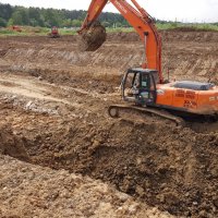 Процесс строительства ЖК «Мякинино парк», Июль 2018