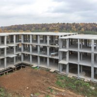 Процесс строительства ЖК «Май», Октябрь 2017