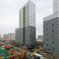 Процесс строительства ЖК «Новокуркино», Май 2017