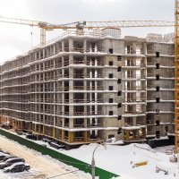 Процесс строительства ЖК «Видный город», Февраль 2018