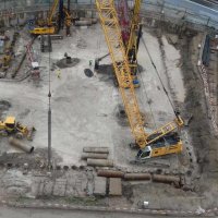 Процесс строительства ЖК Capital Towers, Октябрь 2017