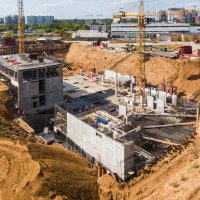 Процесс строительства ЖК «Полар», Август 2022