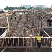 Процесс строительства ЖК «Люберцы», Сентябрь 2017