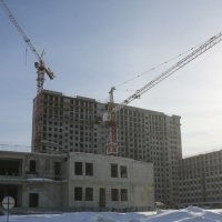 Процесс строительства ЖК «Легендарный квартал» (ранее «Березовая аллея»), Март 2018