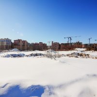 Процесс строительства ЖК «Видный город», Март 2018