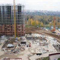Процесс строительства ЖК «Московский», Октябрь 2016