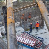 Процесс строительства ЖК «Счастье на Масловке» (ранее «Васнецов-дом. Лидер на Масловке»), Март 2018