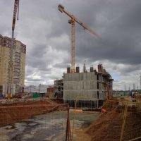 Процесс строительства ЖК «Новое Бутово», Май 2017