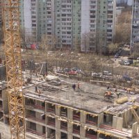 Процесс строительства ЖК КутузовGRAD I, Май 2017