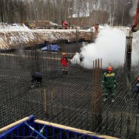 Процесс строительства ЖК «Олимп», Февраль 2017
