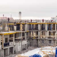 Процесс строительства ЖК «Город-событие «Лайково», Февраль 2017