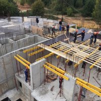 Процесс строительства ЖК «Новая Развилка», Сентябрь 2017