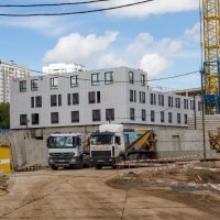 Процесс строительства ЖК «Варшавское шоссе, 141», Август 2016