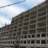 Процесс строительства ЖК «Город», Январь 2017
