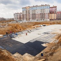 Процесс строительства ЖК «Видный город», Апрель 2018