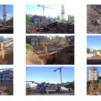 Процесс строительства ЖК «Сердце Одинцово», Июль 2017