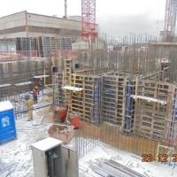 Процесс строительства ЖК «Западный порт», Декабрь 2017