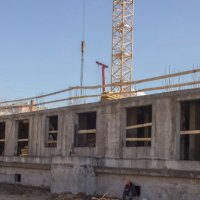 Процесс строительства ЖК КутузовGRAD I, Апрель 2017