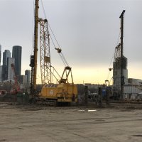 Процесс строительства ЖК «Западный порт», Апрель 2017