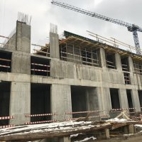 Процесс строительства ЖК Silver («Сильвер»), Декабрь 2017