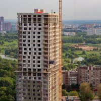 Процесс строительства ЖК «LIFE-Митинская ECOPARK», Август 2017