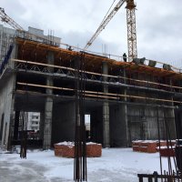Процесс строительства ЖК «Пикассо», Январь 2017