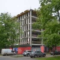 Процесс строительства ЖК «Счастье на Соколе» (ранее «Дом на Усиевича»), Май 2019