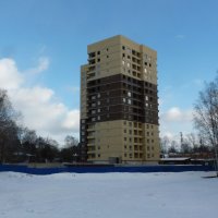 Процесс строительства ЖК «Цветочный город», Февраль 2017