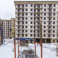 Процесс строительства ЖК «Олимп», Январь 2018