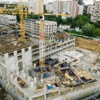 Процесс строительства ЖК «Измайловский 11», Июль 2019