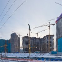 Процесс строительства ЖК «Сердце Столицы» , Январь 2017