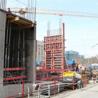 Процесс строительства ЖК «Искра-Парк», Апрель 2017