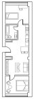 Планировка квартиры 47.3 м2