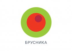 Логотип компании «Брусника»